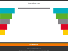 Tablet Screenshot of iteachilearn.org